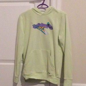 Adidas: boys lime hoodie